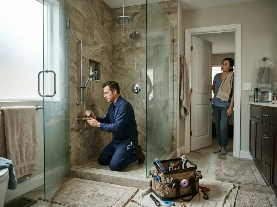 Plumber — Residential Bathroom